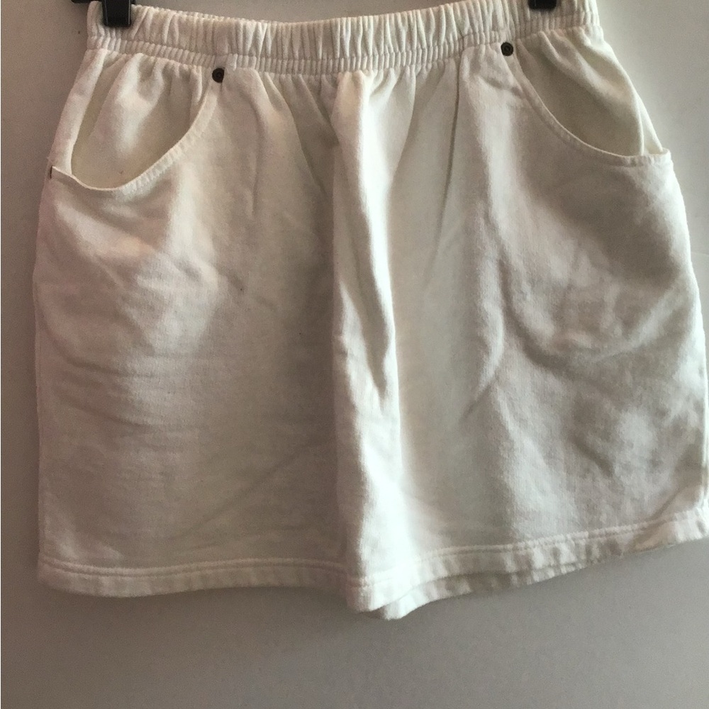 Women's White Casual Shorts